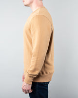 Crew Neck Sweater ~ Tan-(4676140236863)- 54.99