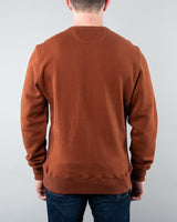 Crew Neck Sweater ~ Rust-(4676140466239)- 54.99